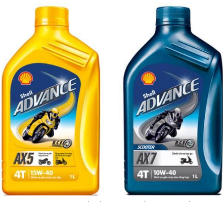 Dầu Nhớt Shell Advance 1L